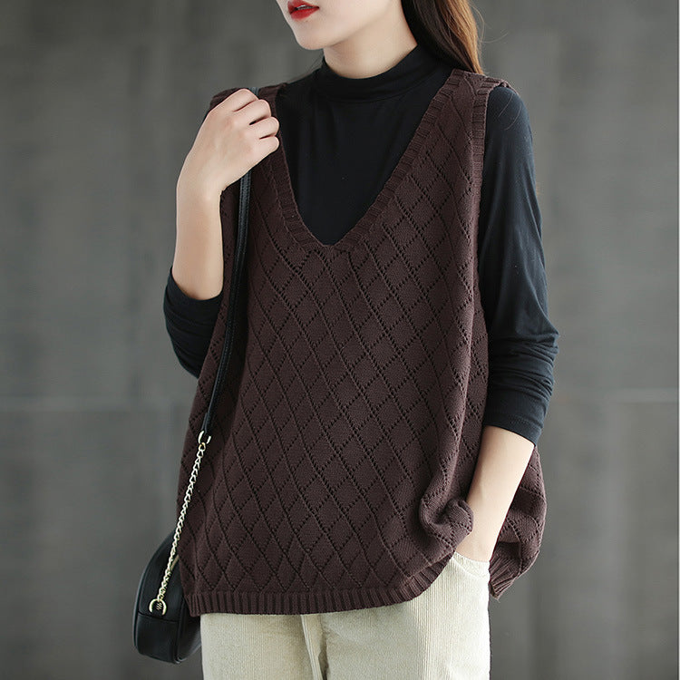 Dames gilet en tricot Chic und Stil