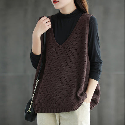 Dames gilet en tricot Chic und Stil