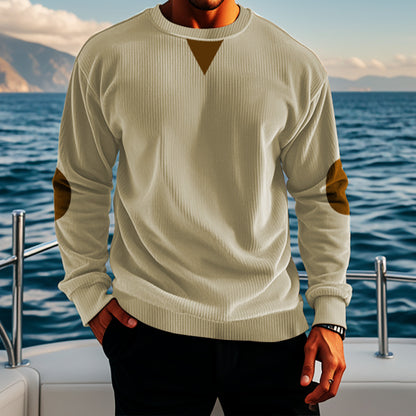 Comfortable fleece pullover for men with Chic and Style structure
