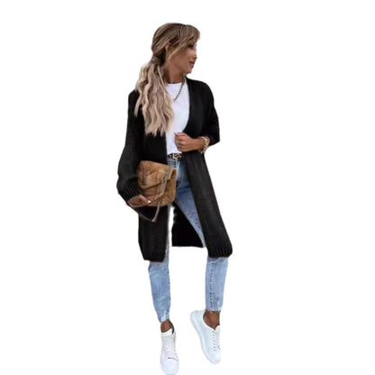 Cardigan tricot féminin en gros tricot à design ouvert Chic und Still