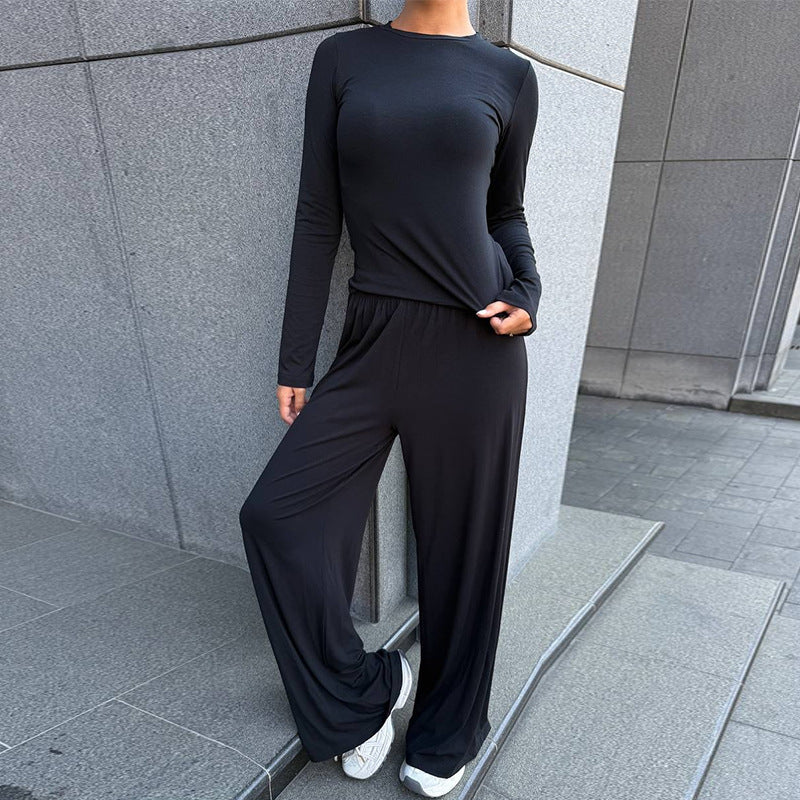 Dames combinaison de loungewear élégante avec capuche et coupe ample Chic und Stil