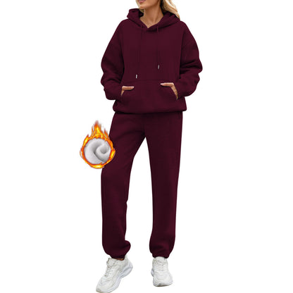 Comfortable hoodie set for women and casual jogger pants Chic and Style