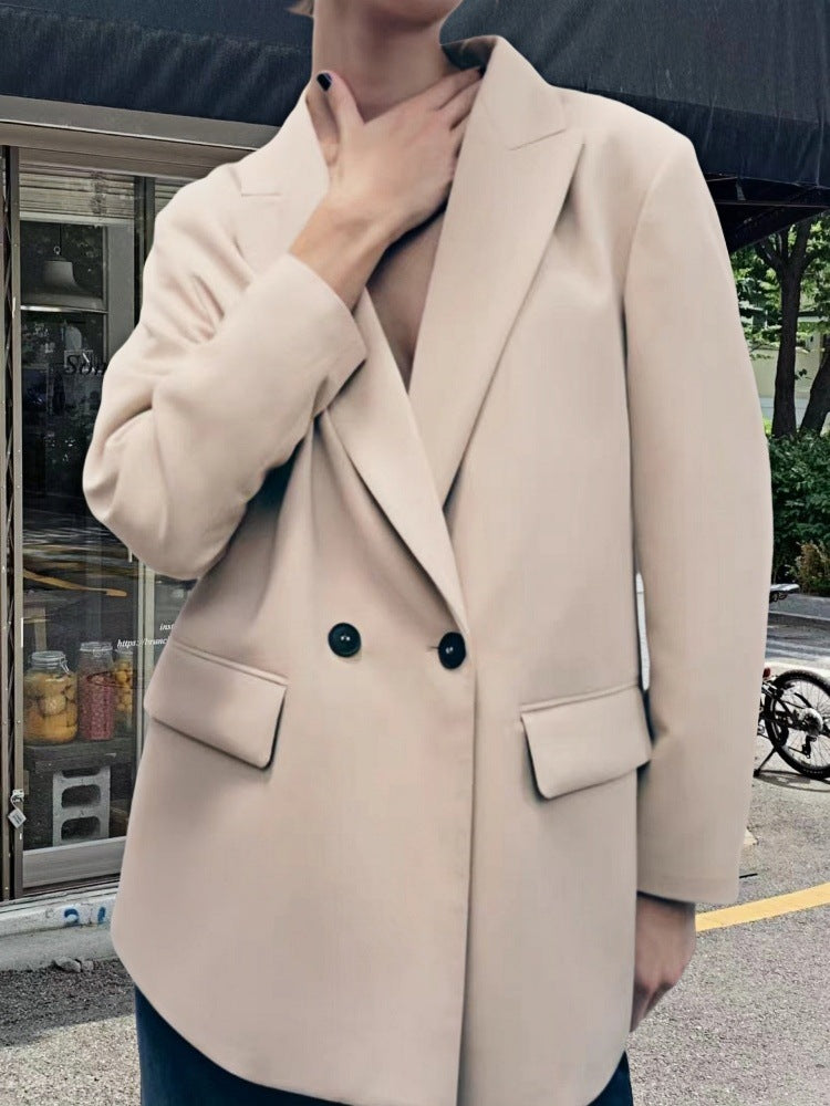Dames Blazer oversize à la mode et élégant Chic und Stil