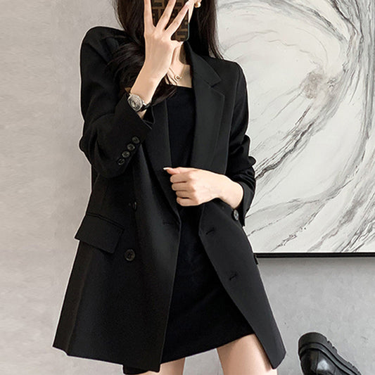 Veste oversize à double boutonnage pour femmes Chic und Stil