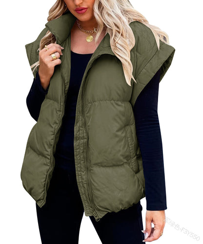 Dames gilet matelassé Chic und Stil