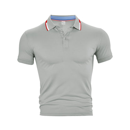 Polo shirt pour hommes avec col structuré et technologie respirante Chic und Stil