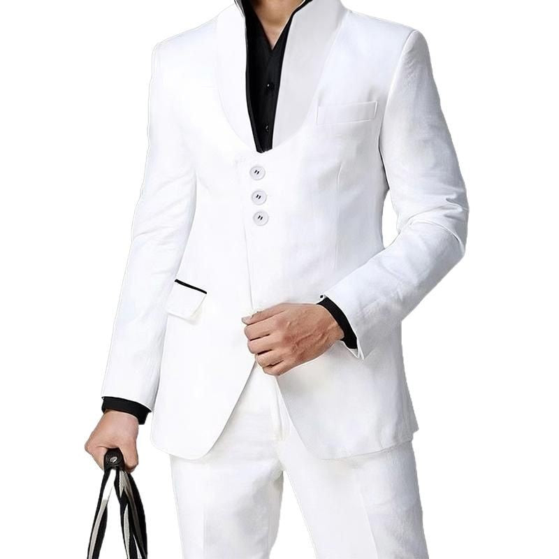 Dames Blazer Élégant avec col étroit et bords contrastés Chic und Stil