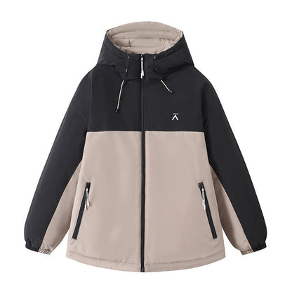 Veste de transition imperméable pour femmes avec col à capuchon ajustable Chic & Stil