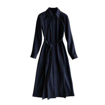 Robe trench ceinturée élégante pour femmes Chic und Stil