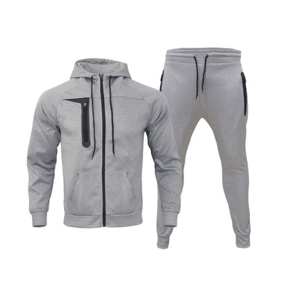 Veste de sport pour hommes avec matériau fonctionnel respirant et poches zippées pratiques Chic und Stil