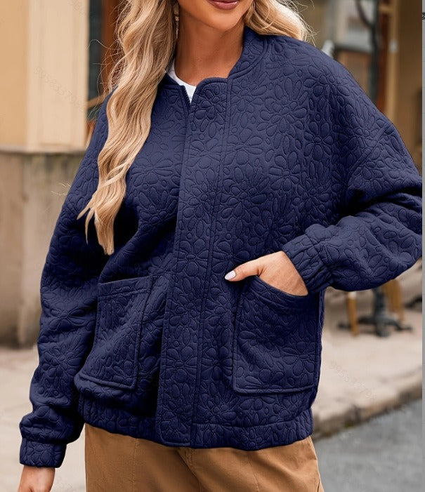 Dame veste oversize matelassée Chic und Stil