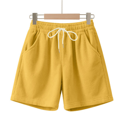 Pantalons décontractés pour hommes en tissu doux avec taille élastique et poches latérales pratiques Chic und Stil
