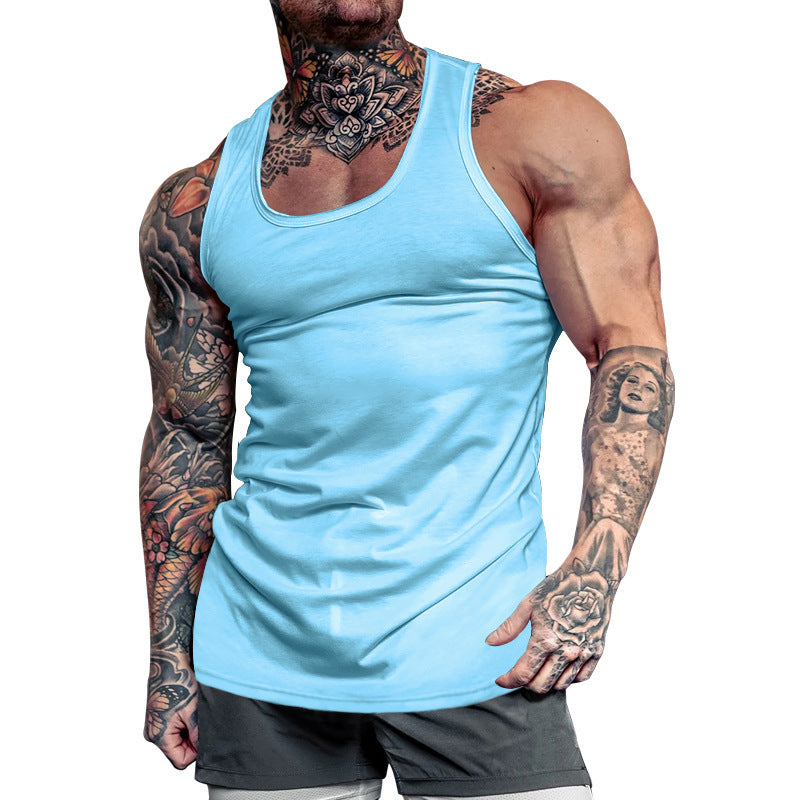 T-shirt musculaire pour hommes en tissu respirant et coupe élastique Chic und Stil