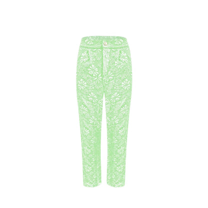 Pantalon à fleurs pour dames au style décontracté élégant Chic und Stil