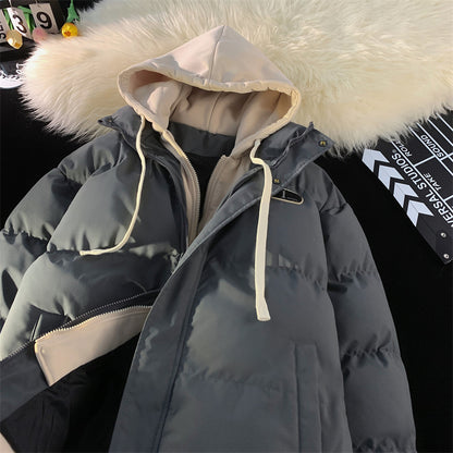 Dames isolée manteau d'hiver avec zone de capuche amovible Chic und Stil