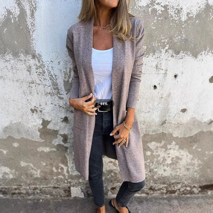 Dames élégant et confortable cardigan en tricot Chic und Stil