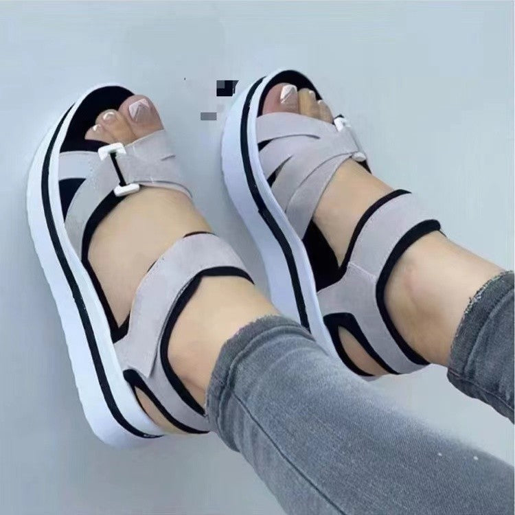 Sandales de sport à sangle réglable pour dames Chic und Stil