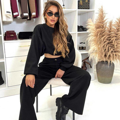Dames Cozy Oversized Set Chic und Stil