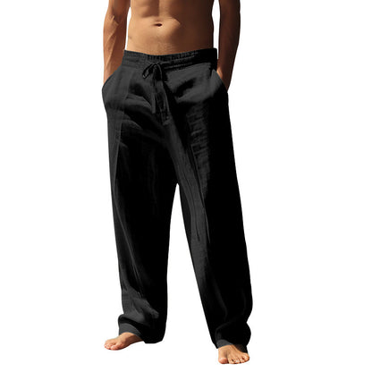 Men's airy summer pants with elastic waistband Chic and style