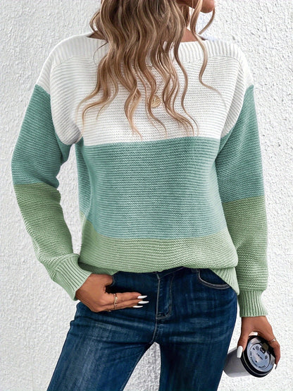 Dames Pull Oversize Tendance Chic und Stil