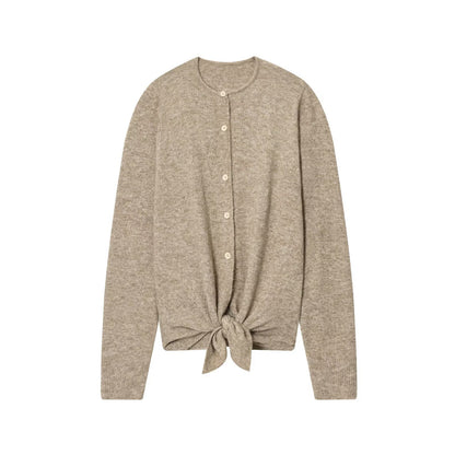 Dames gilet avec design de nœud à la mode Chic und Stil