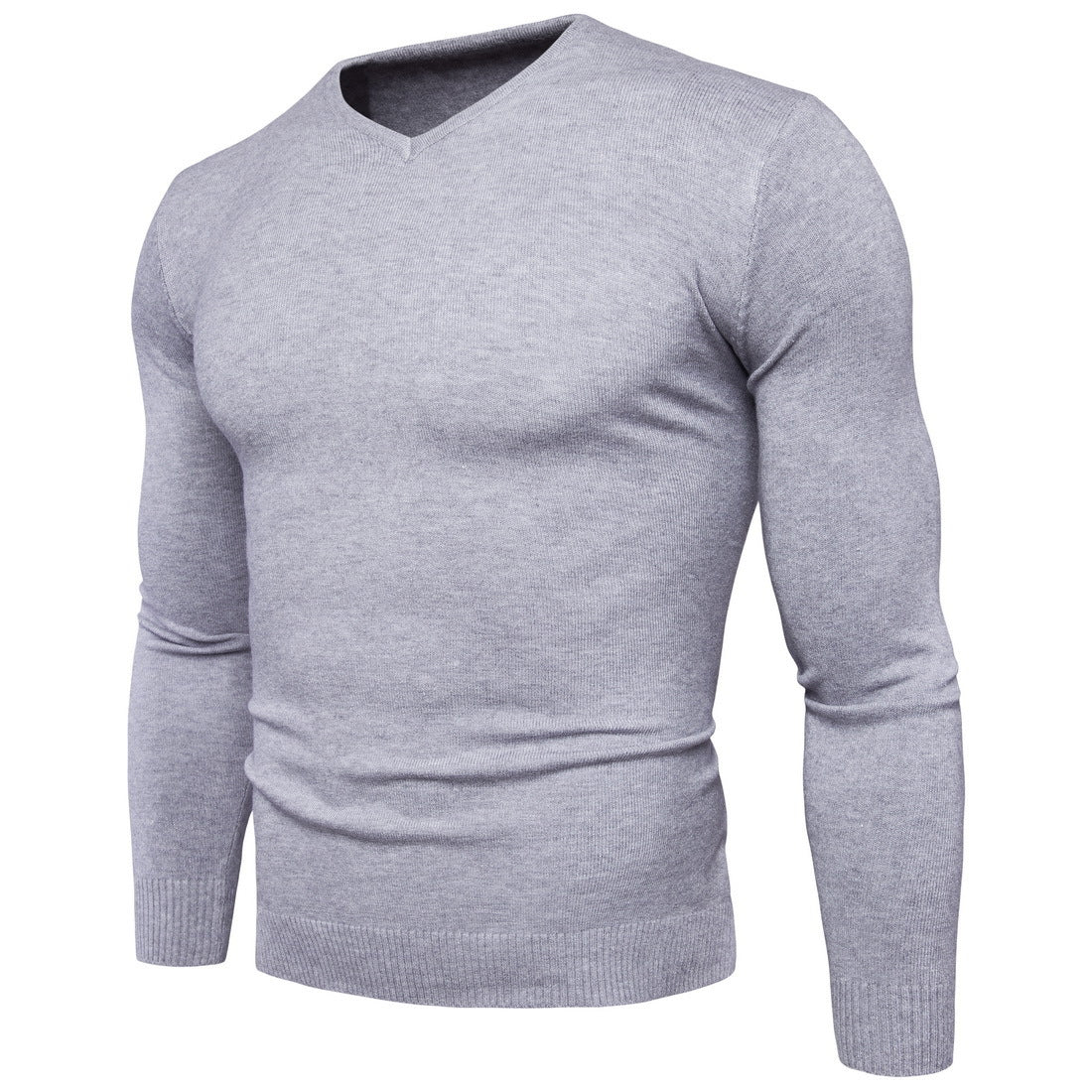Pull homme en V de haute qualité en coton Chic und Stil