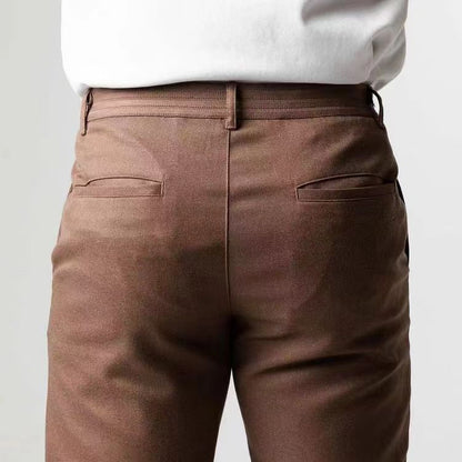 Fashion chinos pants for men with elastic waistband and practical pockets Chic and Style