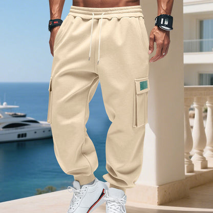 Comfortable cargo jogger pants for men with functional pockets Chic and Style