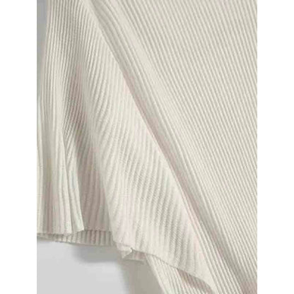 T-shirt tricot à manches courtes pour femmes Chic und Stil