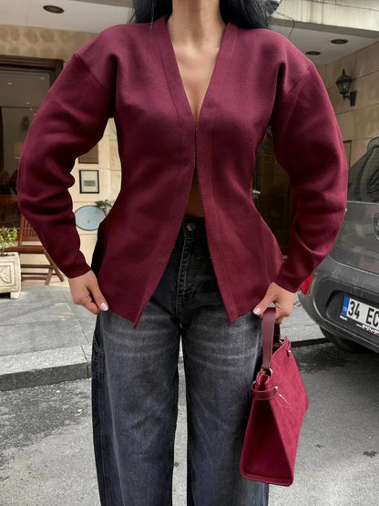 Dames élégant et confortable cardigan Chic und Stil