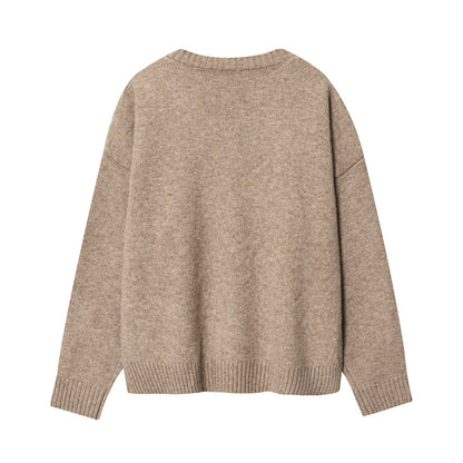 Dames Pullover V-encolure Chic und Stil