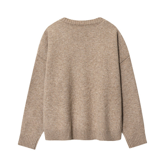 Dames Pullover V-encolure Chic und Stil