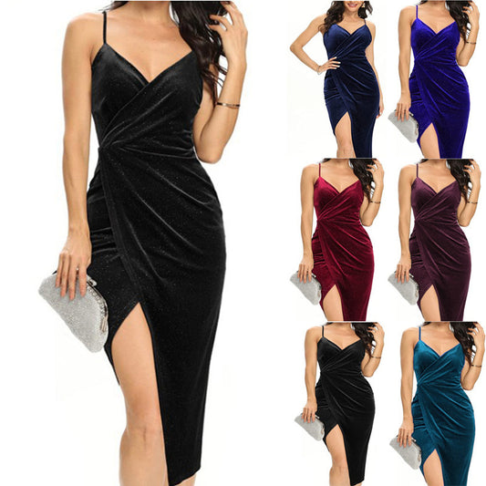 Robe de soirée élégante pour femmes avec effet scintillant Chic und Stil