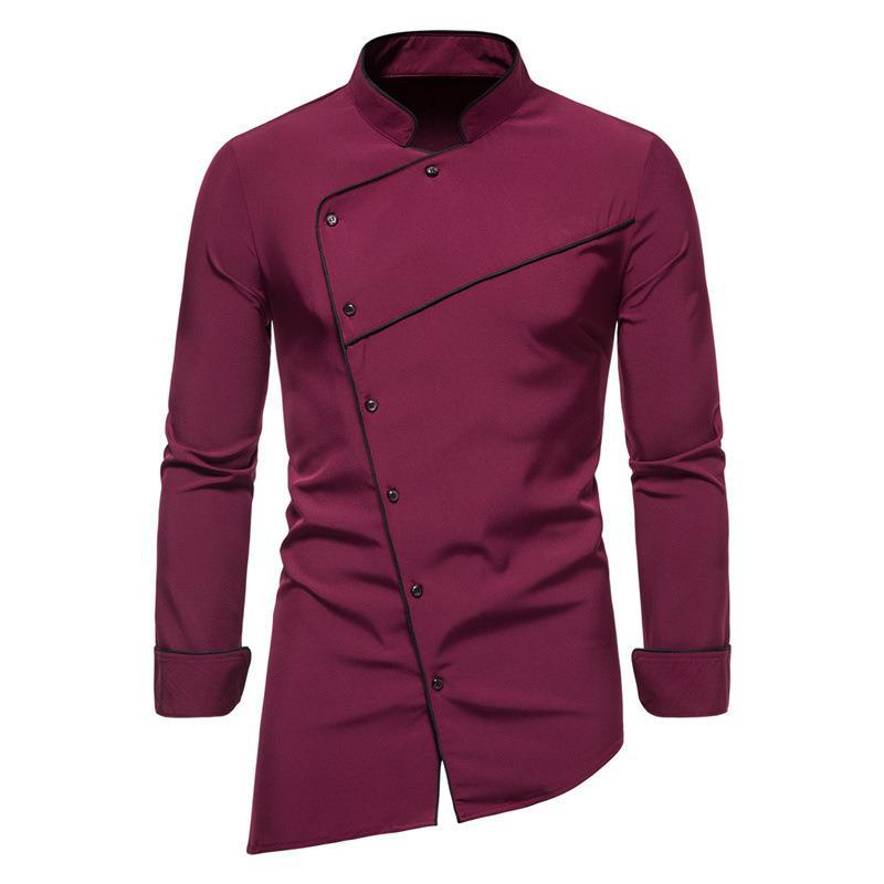 Men's chef jacket with precious contrasts and high-quality finish Chic and Style