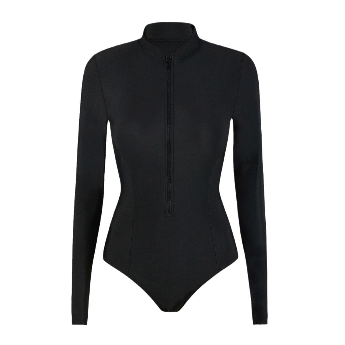Dames combinaison de surf à manches longues avec col haut et fermeture éclair pratique Chic und Stil