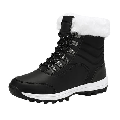 Bottes d'hiver imperméables pour femmes avec doublure en peluche Chic und Stil