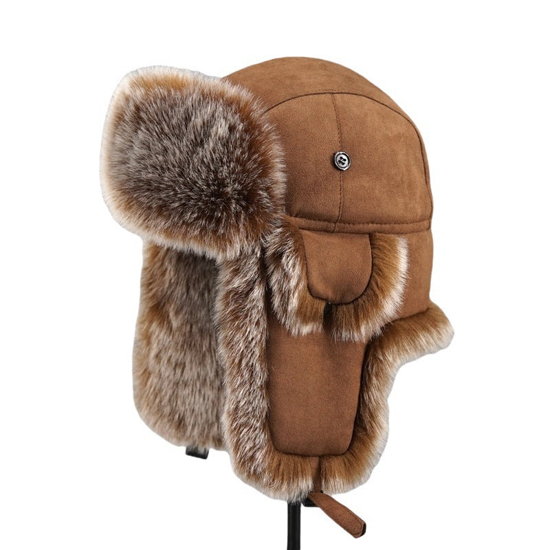 Women winter hat with ear protection lined in fur Chic and Style
