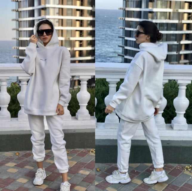 Women's oversized hoodie and jogger pants set Chic and Style