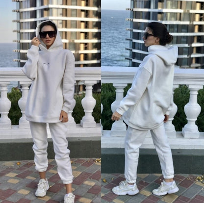 Women's oversized hoodie and jogger pants set Chic and Style