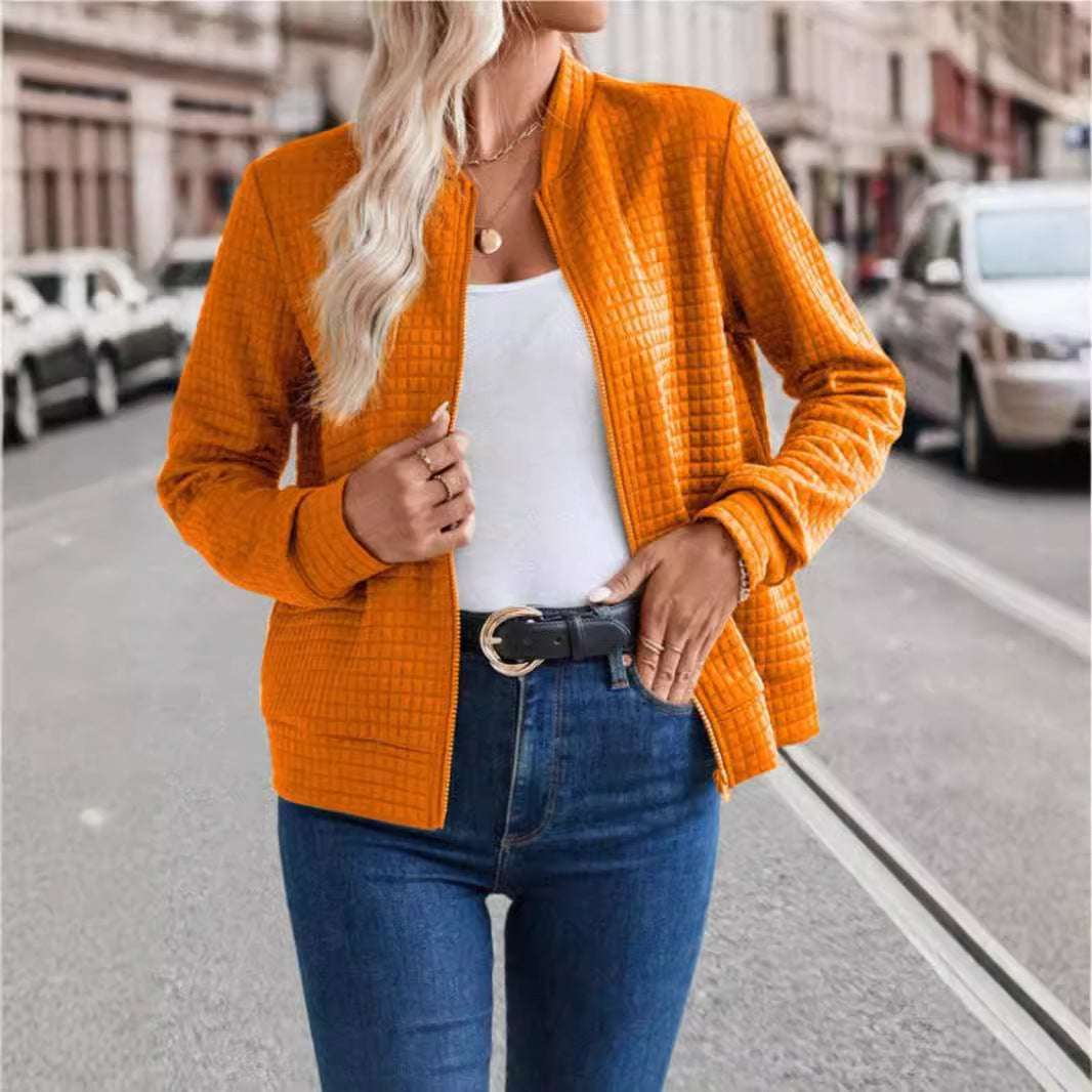 Dames doudoune avec fermeture éclair moderne Chic und Stil