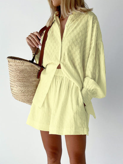 Chemise structurée pour femmes avec une coupe confortable Chic und Stil