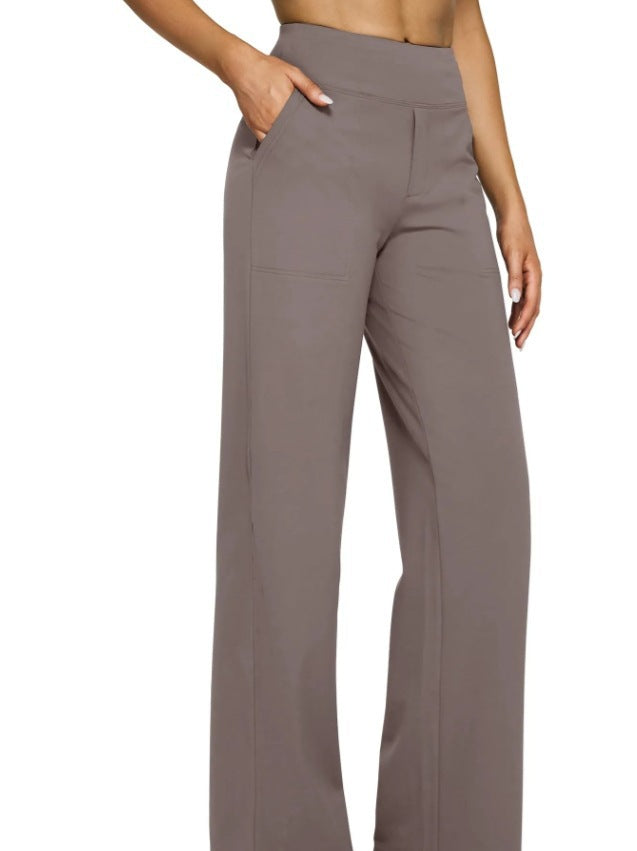 Women Wide Lounge Pants with Elastic Waistband Chic and Style
