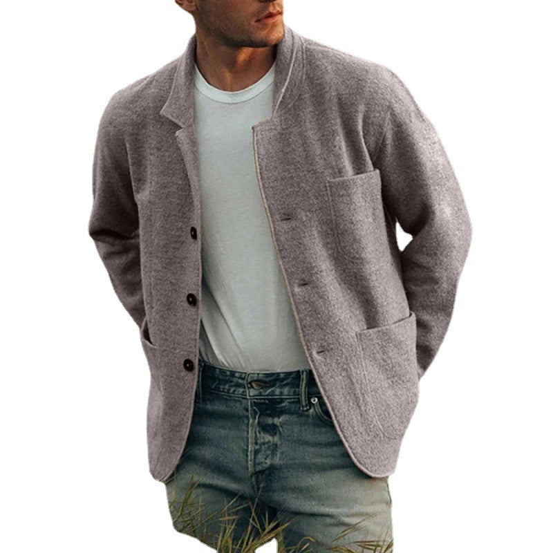 Cardigan pour hommes avec poches pratiques et coupe moderne Chic und Stil