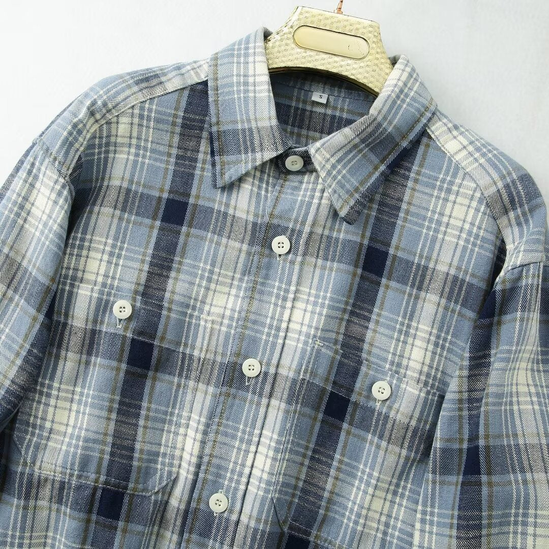 Chemises à carreaux décontractées pour femmes avec poche poitrine pratique Chic & Stil