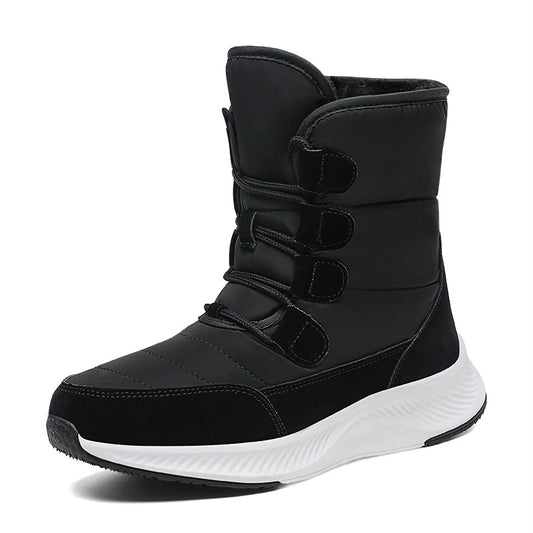 Bottes d'hiver pour femmes doublées avec semelle antidérapante et revêtement de surface à séchage rapide Chic und Stil