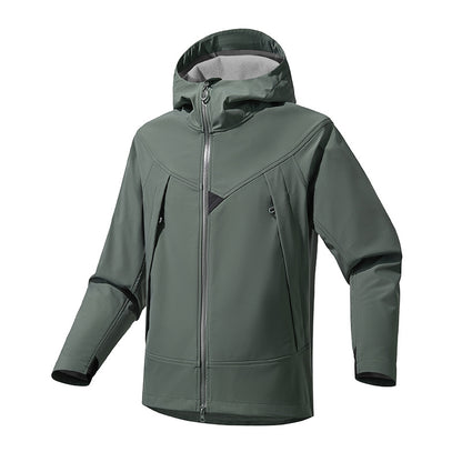 Functional jacket for women with waterproof properties and adjustable hood Chic and Style