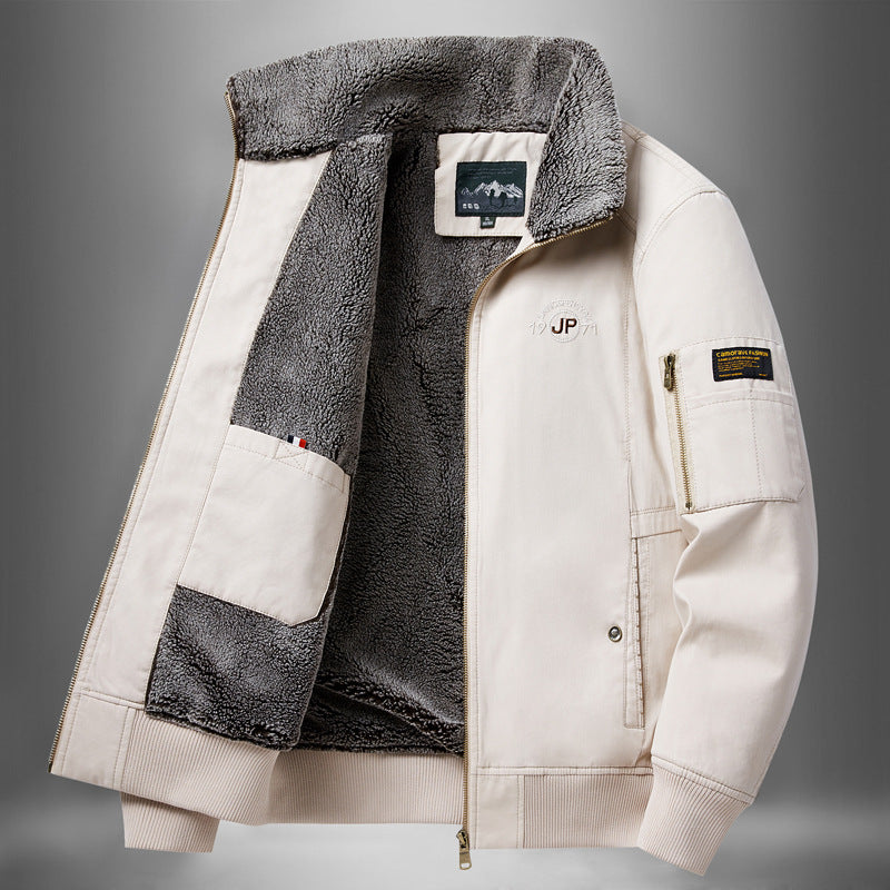 Dames haute peluche veste matelassée Chic und Stil