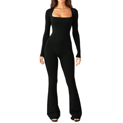 Body pour femmes avec jambes larges et décolleté plongeant Chic und Stil