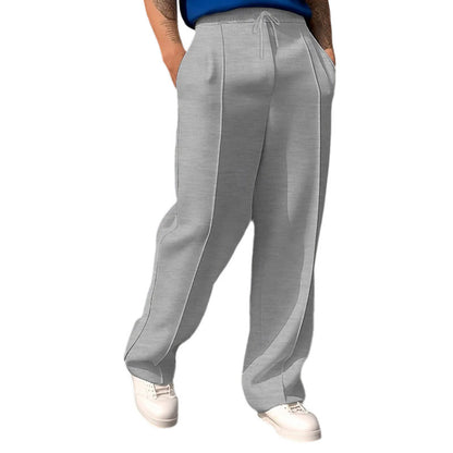 Breathable leisure pants for men with elastic waistband and side pockets Chic and Style