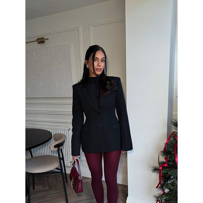 Blazer élégant pour femmes avec coupe oversize et accents structurés Chic und Stil